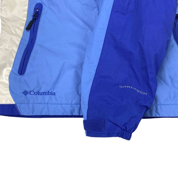 Columbia Omni-Tech Bugaboo Waterproof Breathable Hooded Jacket. Sz Youth 14/16 - Picture 12 of 16